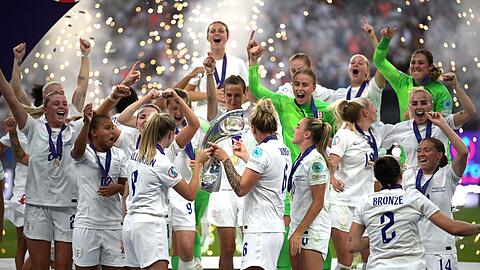 Gewannen 2022 die Heim-EM: Englands Fußballerinnen