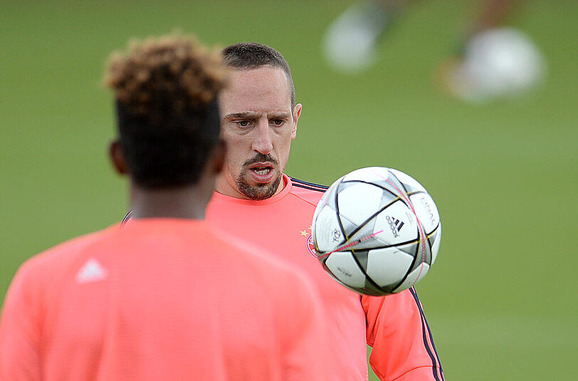 Franck Ribéry könnte ein Kandiat für die Startelf sein gegen Atlético.