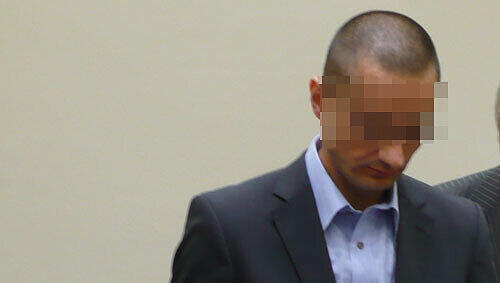 Angeklagter: Benedikt T. (33) vor Gericht. Angeklagter: Benedikt T. (33) vor Gericht.