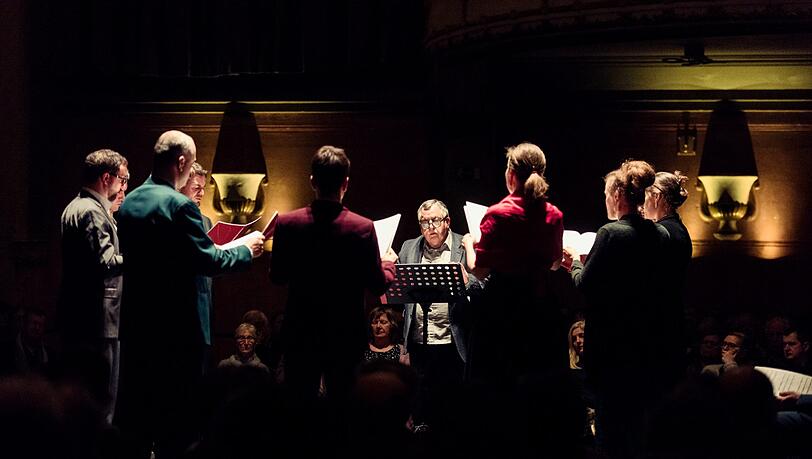 Paul van Nevel und das Huelgas Ensemble.