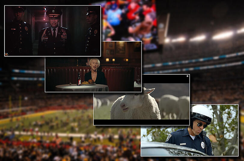 Ganze 41 Marken werden beim 50. Super Bowl Werbung machen. Hier gibt's die unterhaltsamsten Spots.