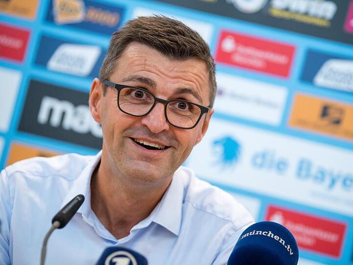 Michael Köllner, Trainer des TSV 1860 München. Foto: Matthias Balk/dpa/Archivbild