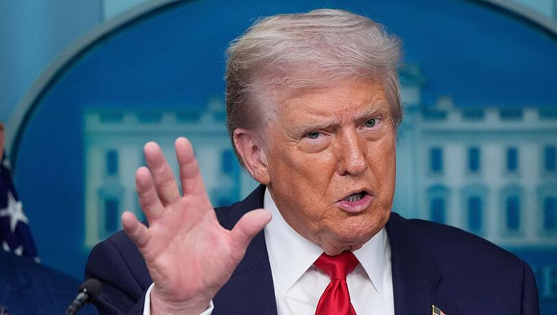 Sein Zollpaket brachte die Börsen zum Einsturz: US-Präsident Donald Trump.
