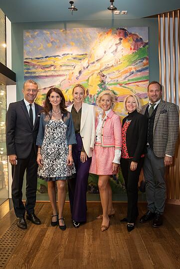 Daniel Stühler, Michaela Pulkert, Kristina Tröger, Petra Winter, Dr. Antonelle Forte-Wolf und Matthias Brückl