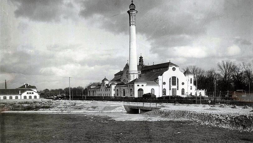 Elektrizitätswerk Isartalstraße, 1899, Vorgänger des Energiestandorts Süd. Elektrizitätswerk Isartalstraße, 1899, Vorgänger des Energiestandorts Süd.