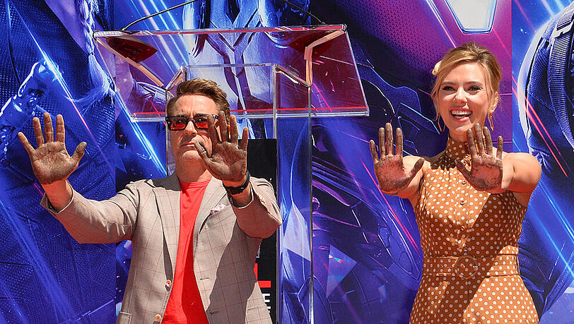 Robert Downey Jr. und Scarlett Johansson sorgen für volle Kinosäle. Robert Downey Jr. und Scarlett Johansson sorgen für volle Kinosäle.