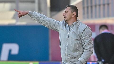 Trainer Mersad Selimbegovic.