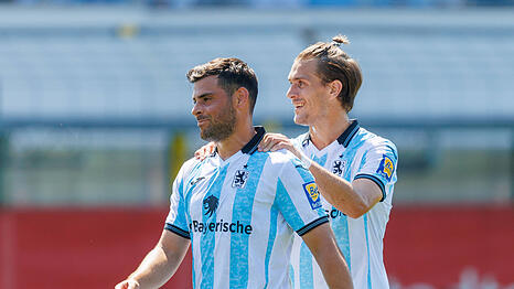 Spielen seit dem vergangenen Sommer beim TSV 1860: Sigurd Haugen und Kevin Volland.