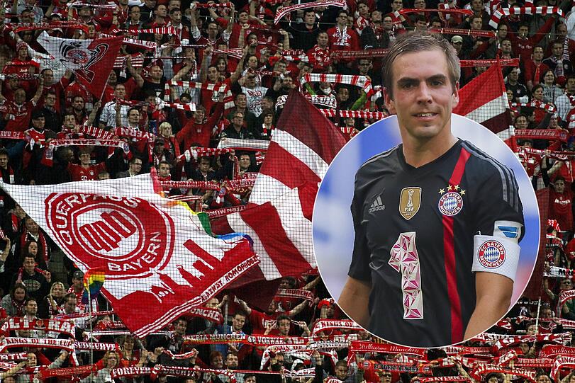Die Bayern-Fans sind sauer. Denn sie werden von der UEFA vom Champions-League-Spiel bei ZSKA Moskau ausgesperrt. Auch Philipp Lahm übt Kritik.