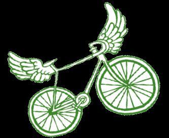 Ein grünes Radl ist das Symbol für die Öko-Mobilitäts-Dult.