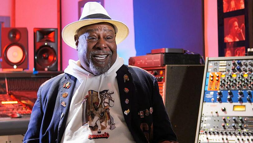 George Clinton schrieb mit Parliament und Funkadelic Musikgeschichte. Er sagt: Funk ist "interplanetar". George Clinton schrieb mit Parliament und Funkadelic Musikgeschichte. Er sagt: Funk ist "interplanetar".