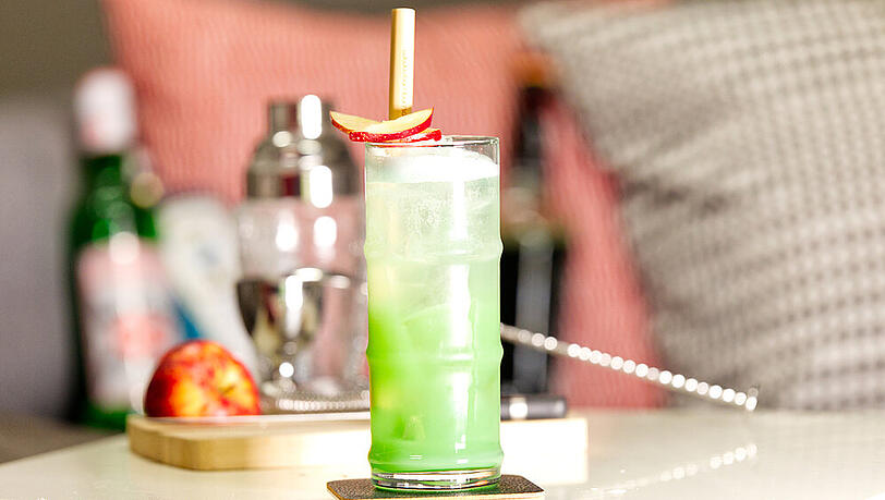 Der "Green Punch" passt perfekt zu den frühlingshaften Temperaturen. Der "Green Punch" passt perfekt zu den frühlingshaften Temperaturen.