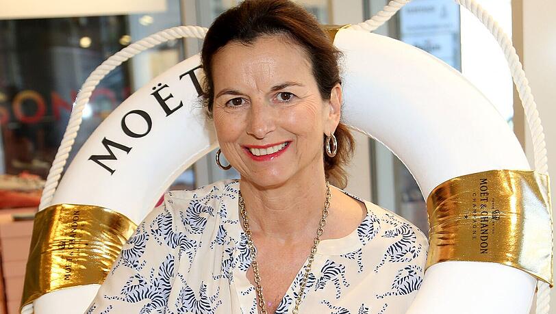 Claudia Obert bei ihrer eigenen Boutique-Party im April 2020.