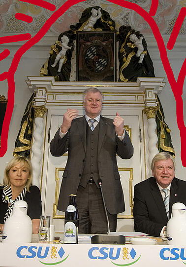 Bilder von der CSU-Klausurtagung in Andechs...