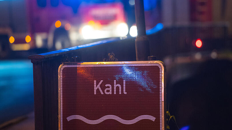 Bergungsarbeiten nach schweren Unwettern in Bayern.
