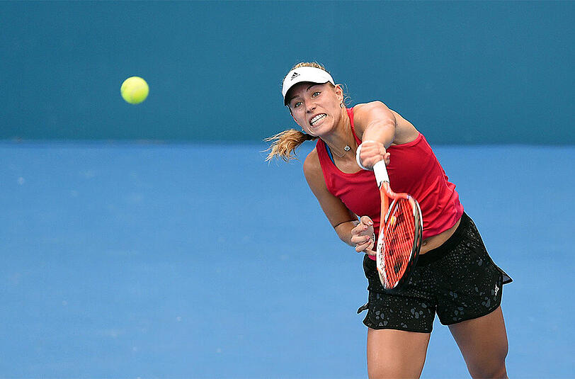 Kerber gewann im Achtelfinale gegen die Russin Daria Gawrilowa.