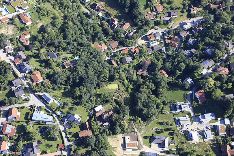 Der Moniberg ist eine besonders begehrte Gegend bei Bauherrn und Anlegern.