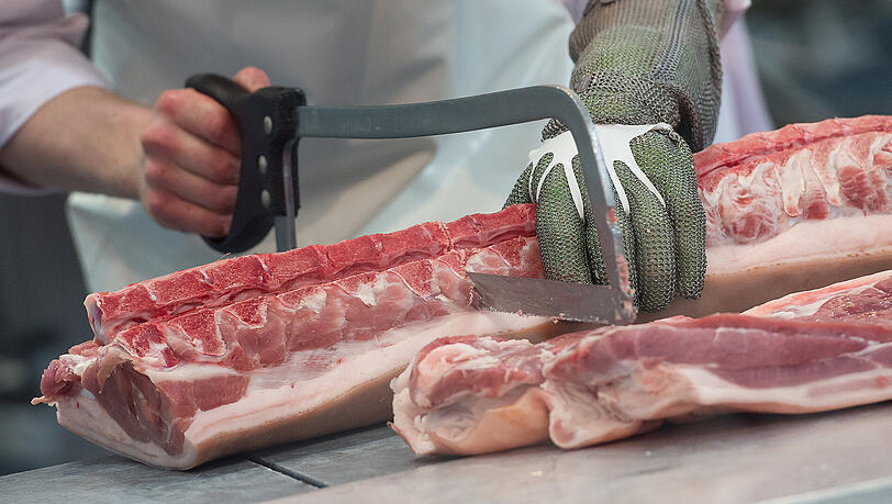 Die Nachfrage nach Schweinefleisch ist in Deutschland rückläufig, der Export boomt. Foto: Sven Hoppe Die Nachfrage nach Schweinefleisch ist in Deutschland rückläufig, der Export boomt. Foto: Sven Hoppe