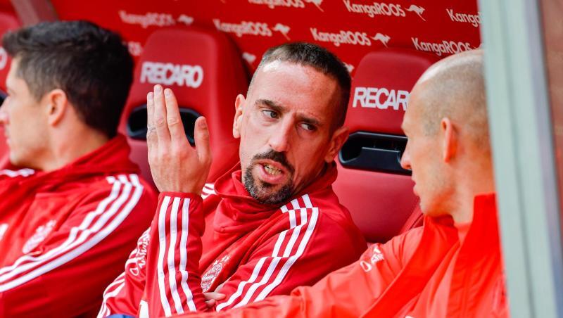 Franck Ribery (M). Foto: Uwe Anspach/Archiv Franck Ribery (M). Foto: Uwe Anspach/Archiv