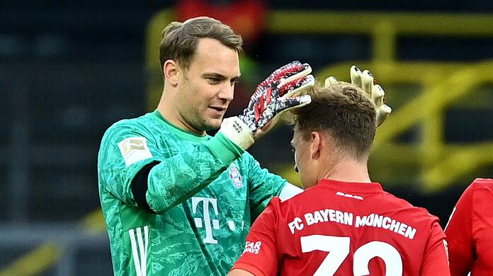 Manuel Neuer sieht in Joshua Kimmich den zukünftigen Kapitän des FC Bayerns.