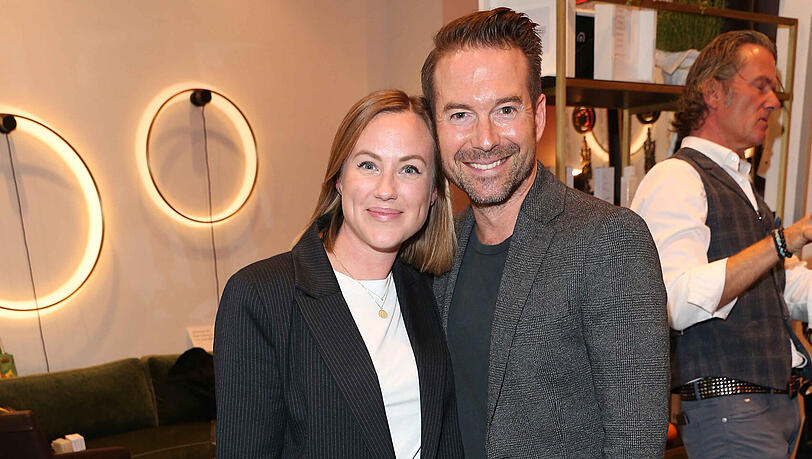 Sebastian Hoeffner mit Ehefrau Lea Sebastian Hoeffner mit Ehefrau Lea