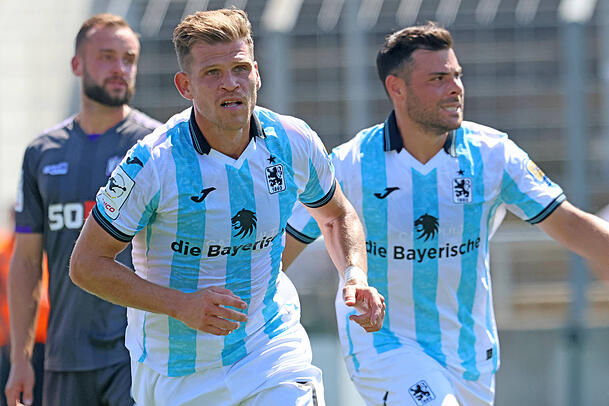 Zwei der großen Hoffnungsträger bei 1860: Florian Niederlechner (l.) und Kevin Volland.
