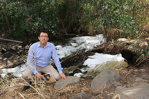 Direktor der überregionalen Umweltorganisation Friends of the Earth Middle East (Foeme), Gidon Bromberg