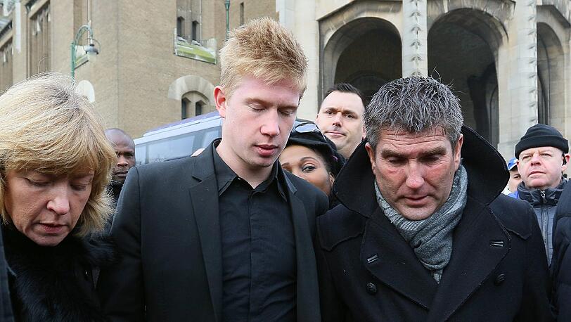 Kevin De Bruyne nimmt Abschied von seinem Teamkollege beim VfL Wolfsburg und in der belgischen Nationalmannschaft.