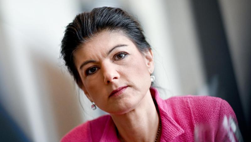 Sahra Wagenknecht, Autorin und frühere Fraktionsvorsitzende der Partei Die Linke.