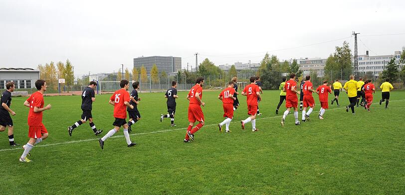 Real Hinterbrühl gegen die Munich Kickers: Die Bilder vom 33. Freizeitkicker-Finale.