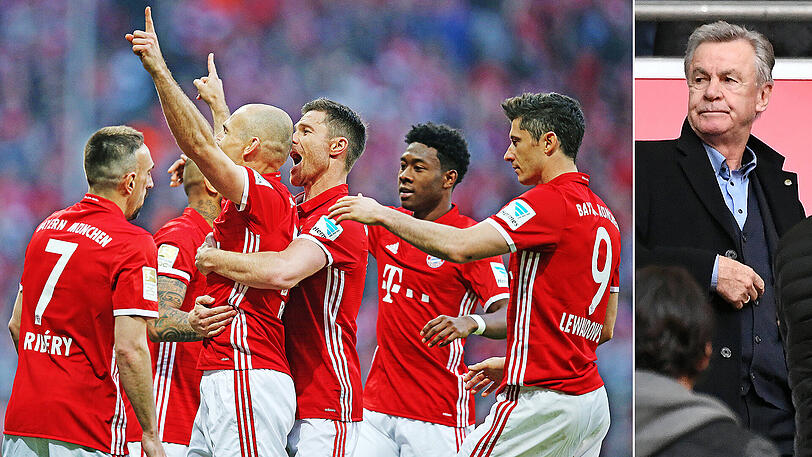 Ottmar Hitzfeld: "Ich sehe Bayern etwas stabiler, vor allem defrensiv."