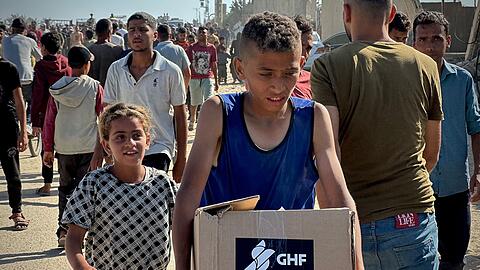 Erst vor rund zwei Wochen hatte Israel die Blockade der Hilfslieferungen in den Gazastreifen gelockert - die Verteilung übernahm die Stiftung GHF. (Archivbild)