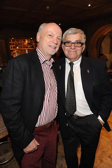 Reinhard Böker mit Fritz Monitzer