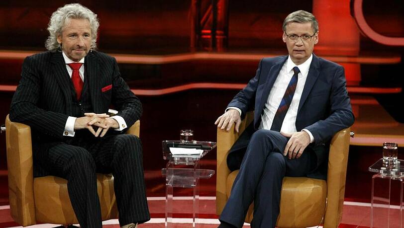 Werden sich bald virtuell mit Oliver Pocher austauschen: Thomas Gottschalk (l.) und Günther Jauch Werden sich bald virtuell mit Oliver Pocher austauschen: Thomas Gottschalk (l.) und Günther Jauch