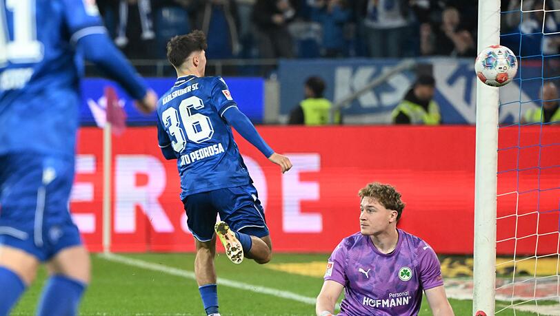 Rafael Pinto Pedrosa erzielte das 1:1 f&uuml;r den KSC.