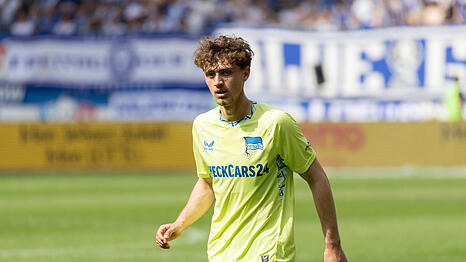 Maurice Krattenmacher war in der vergangenen Saison an Hertha BSC verliehen und wechselt nun fest zum SV Elversberg.