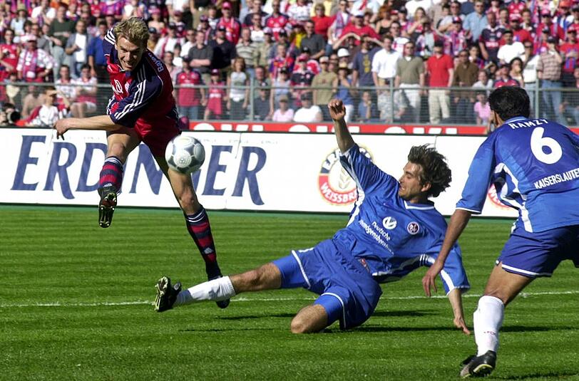 7. Alexander Zickler - erster Volleyversuch geblockt, zweiter drin am 12. Mai 2001 gegen Kaiserslautern war's das Tor, das die Last-Minute-Meisterschaft in Hamburg möglich machte.