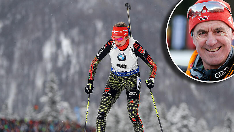 Ist nach langer Krankheitspause im Weltcup zurück: Franziska Preuß. "Sie hat noch viel Luft nach oben", sagt Fritz Fischer über seinen einstigen Schützling.