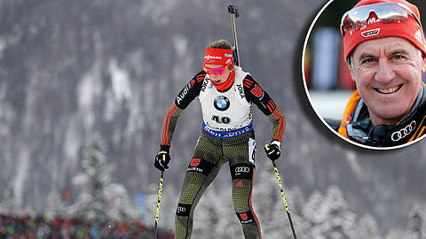 Ist nach langer Krankheitspause im Weltcup zurück: Franziska Preuß. "Sie hat noch viel Luft nach oben", sagt Fritz Fischer über seinen einstigen Schützling.