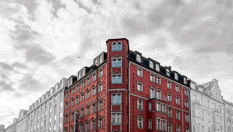 Das bestehende Gebäude in der Schwanthalerstraße.