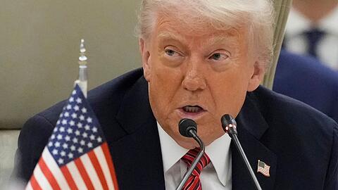 US-Präsident Trump präsentiert sich beim Thema der israelisch-arabischen Beziehungen als Friedensstifter.