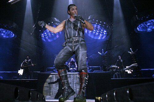 Sänger Till Lindemann von der Band Rammstein