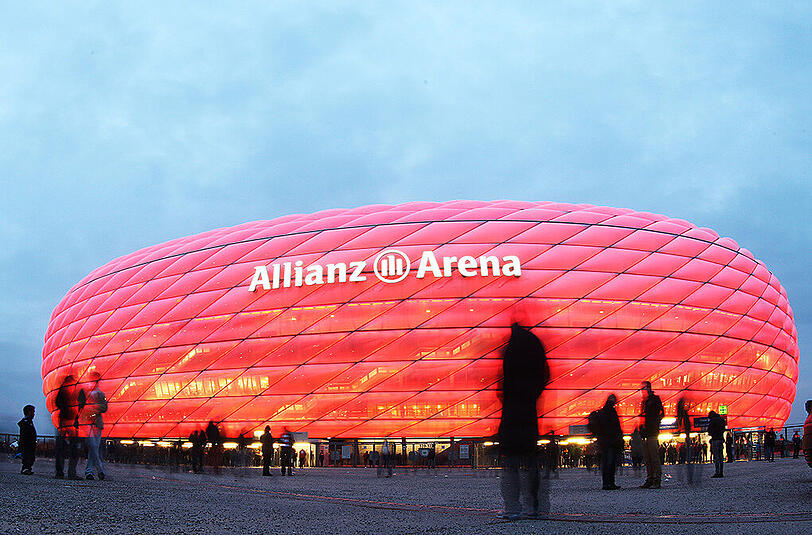 Die Allianz Arena in Fröttmaning soll weiter umgebaut werden.