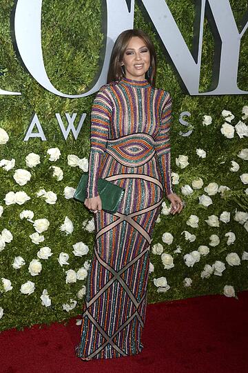 Top: Thalia trägt das wohl aufregendste Kleid des Abends
