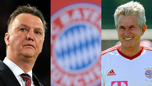 Louis van Gaal kassiert, wenn Heynckes die Titel holt. Louis van Gaal kassiert, wenn Heynckes die Titel holt.