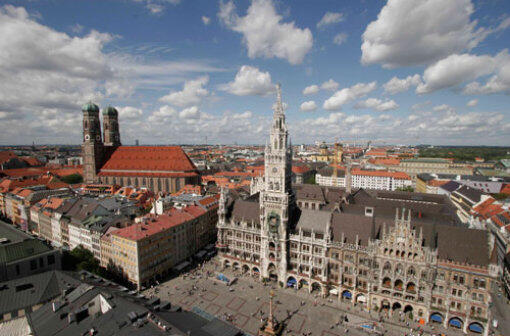 München schafft es gerade noch unter die Top 10. Aber es muss sich den zehnten Platz mit vier anderen Städten teilen.