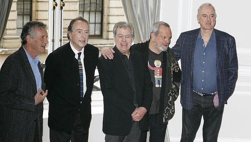 Monty Python bei einem Fototermin in London Monty Python bei einem Fototermin in London
