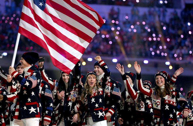 Weitere Bilder von der Eröffnungsfeier der Olympischen Spiele in Sotschi!