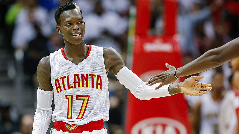 Gut drauf: Dennis Schröder.
