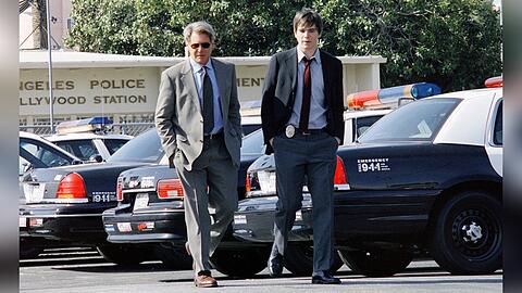 Harrison Ford (l.) und Josh Hartnett in "Hollywood Cops".
